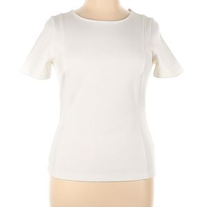 Banana Republic Stretch White Blouse
